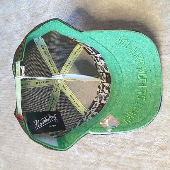 Goorin Bros Grasshopper Animal Farm Snapback Trucker Hat - Picture 6 of 6